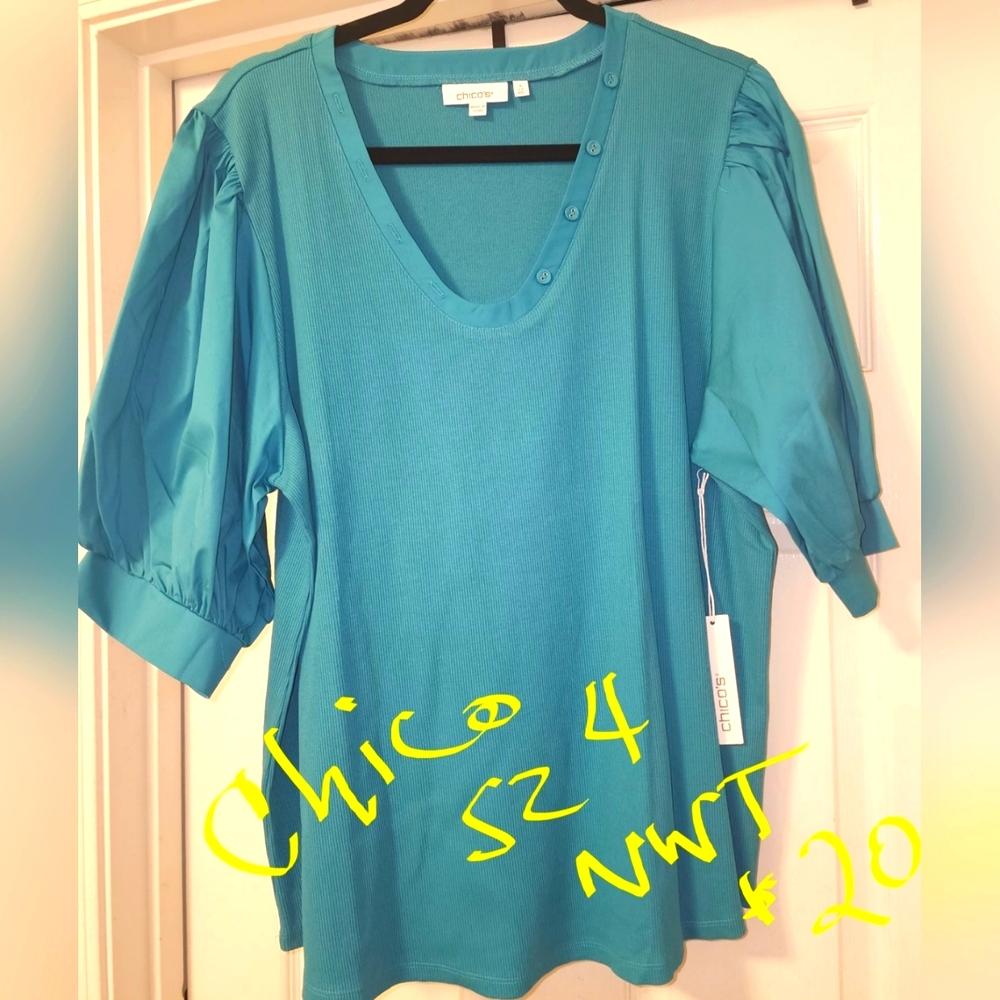 SOLD***Chico's Tunic Top sz 4 NWT